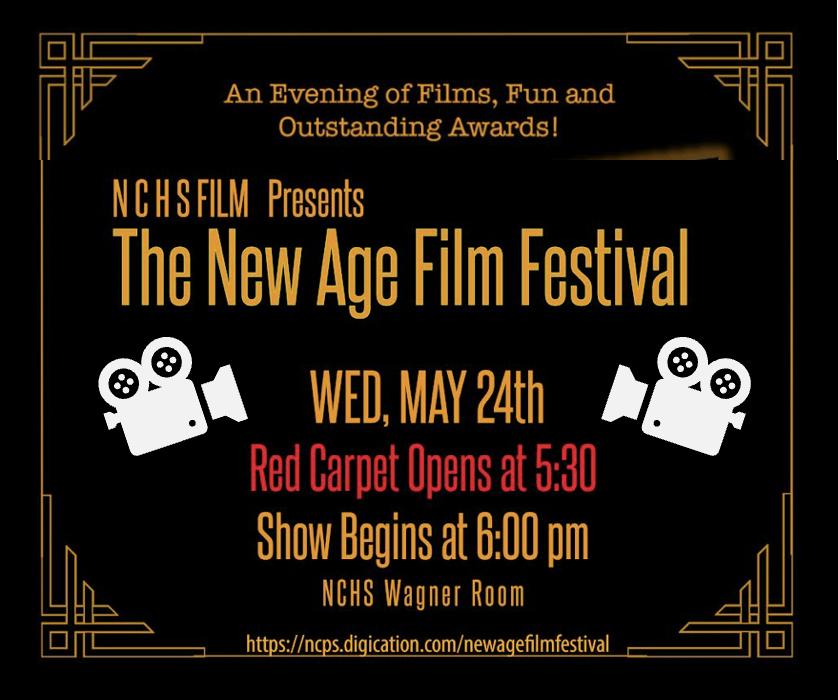 Join us for The New Age Film Festival - May 24th