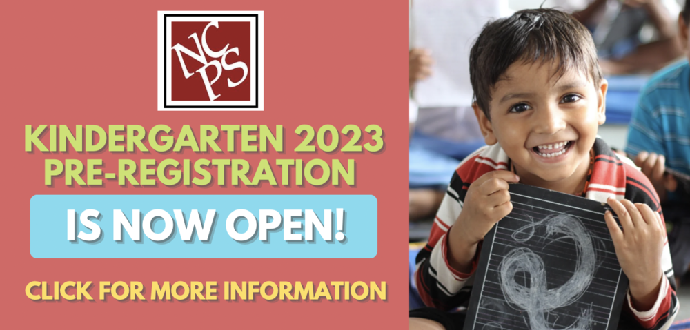 Register Today! 2023 Kindergarten Pre-Registration is Open!  