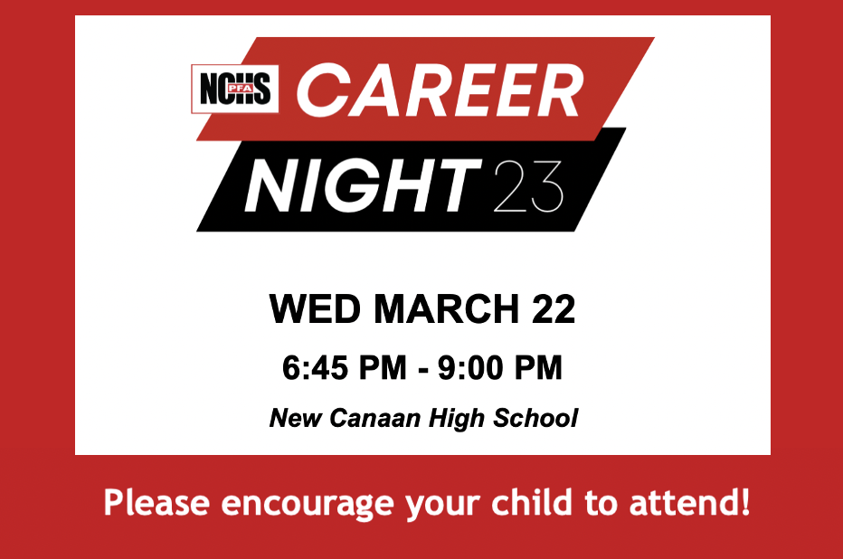 Career Night is Back! Join us Wed, March 22 @ 6:45pm!