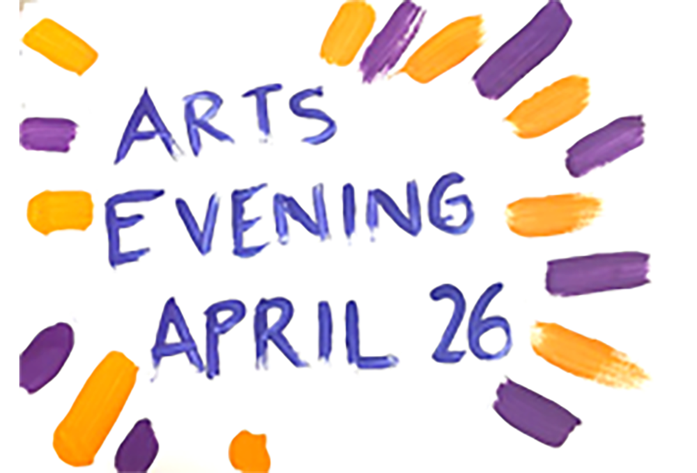 Arts Evening banner