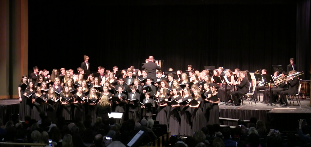 photo of NCHS Choir in Concert